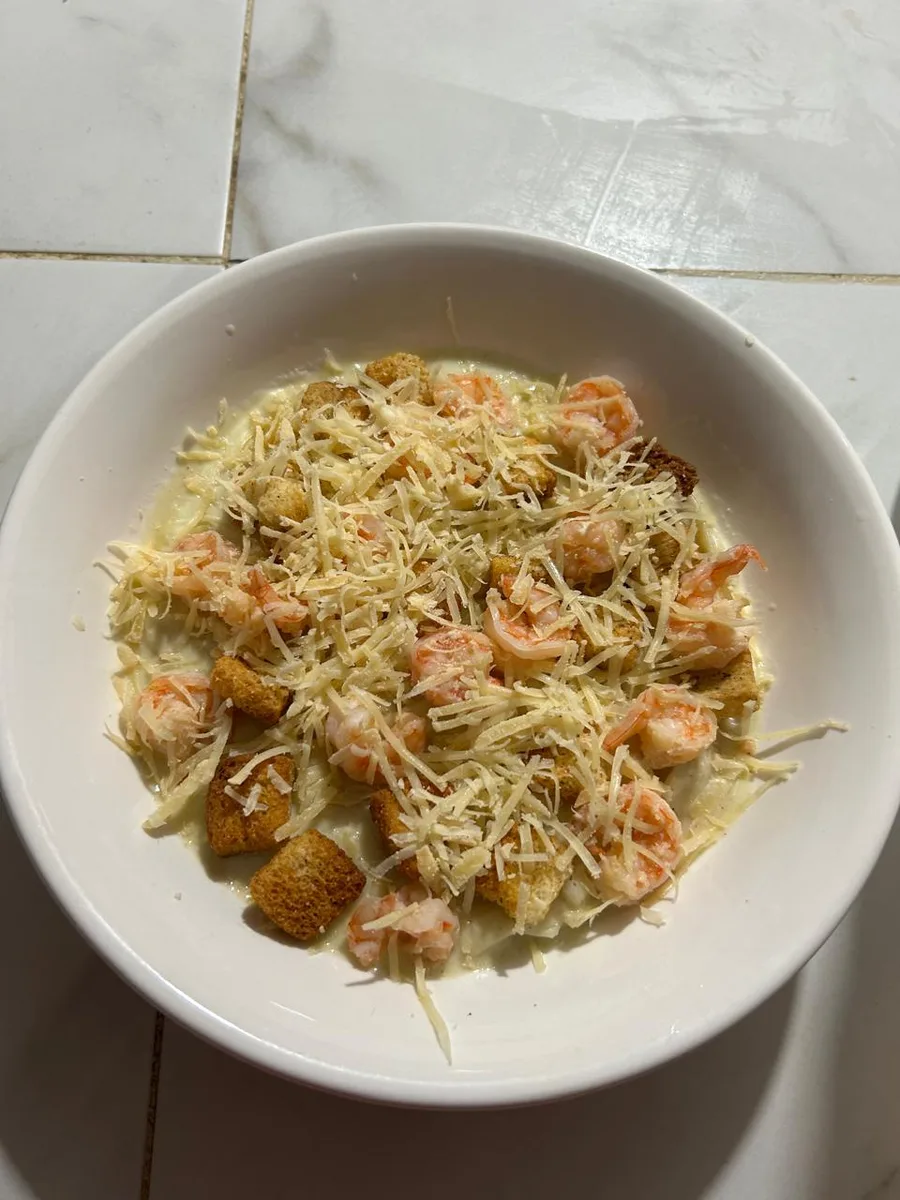 Fettuccine  de camaron